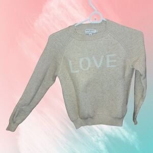 Mini Molly Bracken Sweater 12Y Love Knit Cozy soft T44